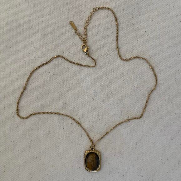 Y2k simple gold dark brown - Picture 5 of 8